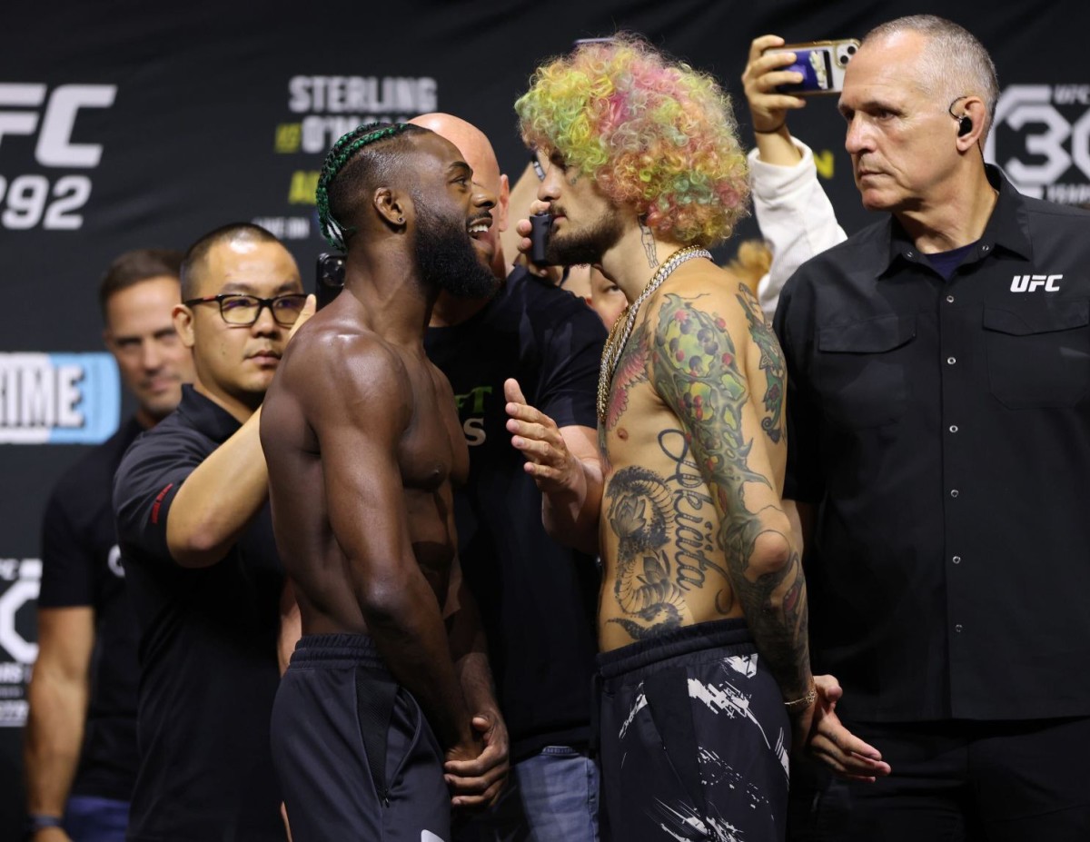 Aljamain Sterling and Sean O'Malley.